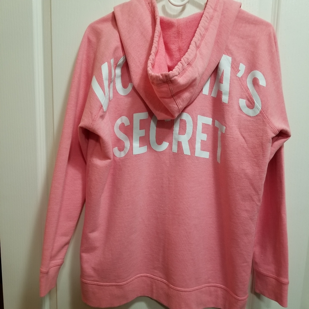 Victoria's Secret V-Neck Hoody - Picture 5 of 7